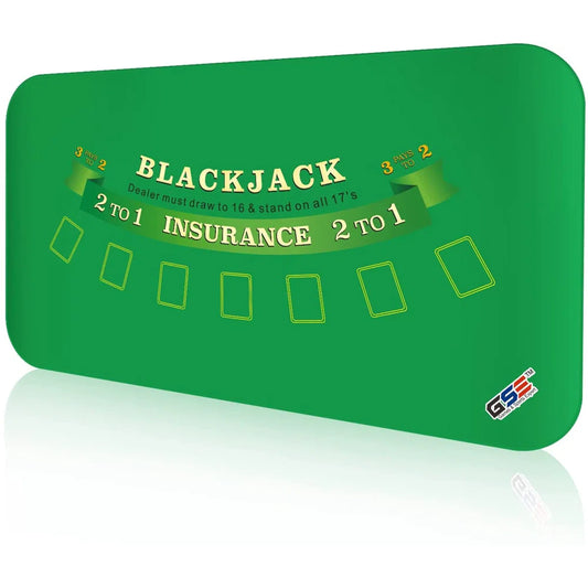 Tabletop Blackjack Felt Mat